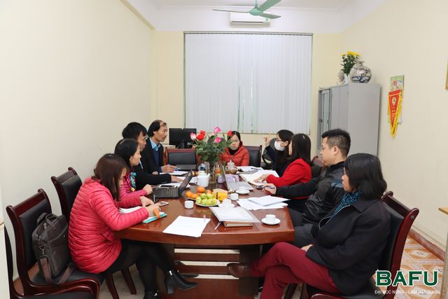 Hội nghị cán bộ viên chức Khoa Công nghệ thực phẩm thành công tốt đẹp